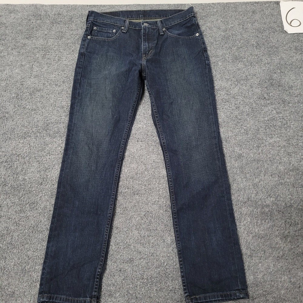 Levi's Jeans Mens Size 31x30 511 Slim Fit Dark Wash Blue Stretch Denim